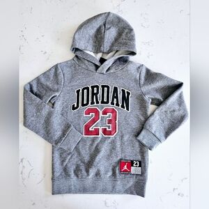 Jordan Grey Hoodie Pullover Sweater